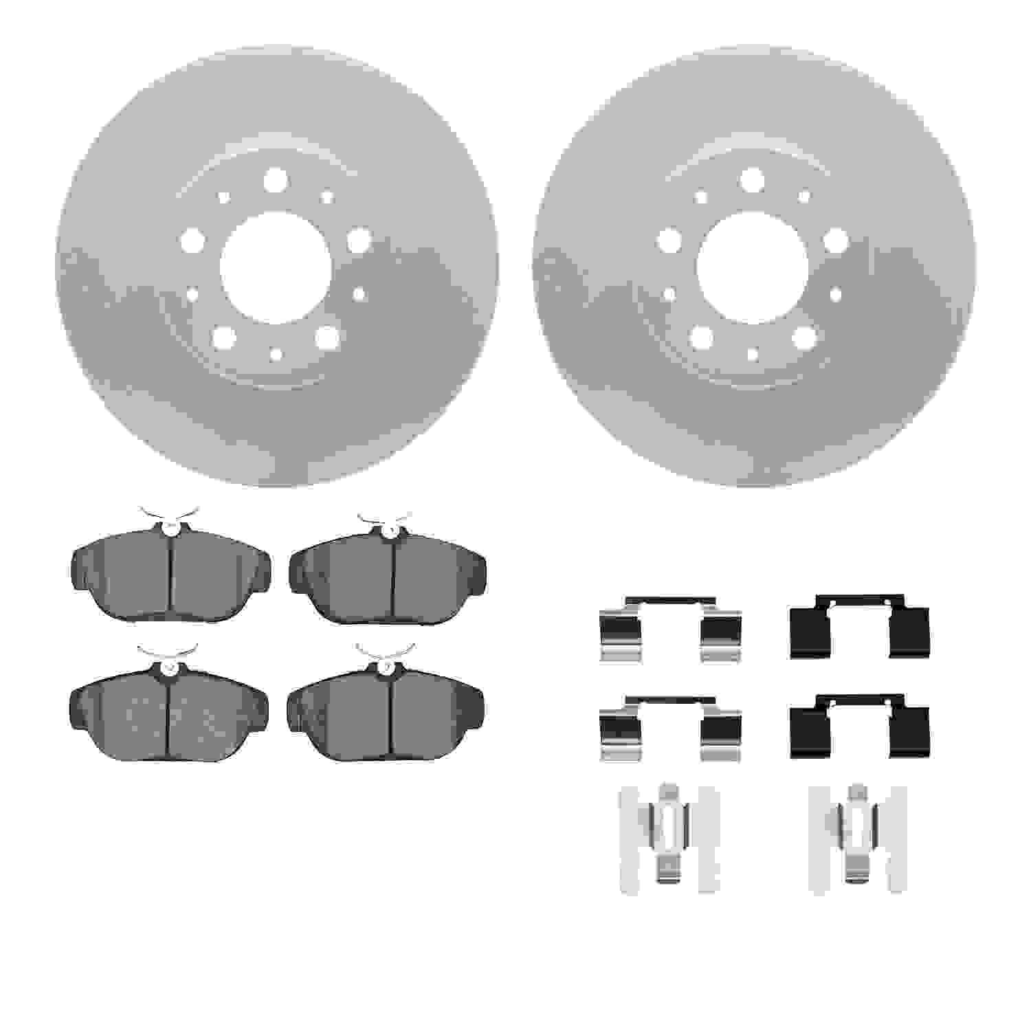 Dynamic Friction Company Disc Brake Kit 4612-27005
