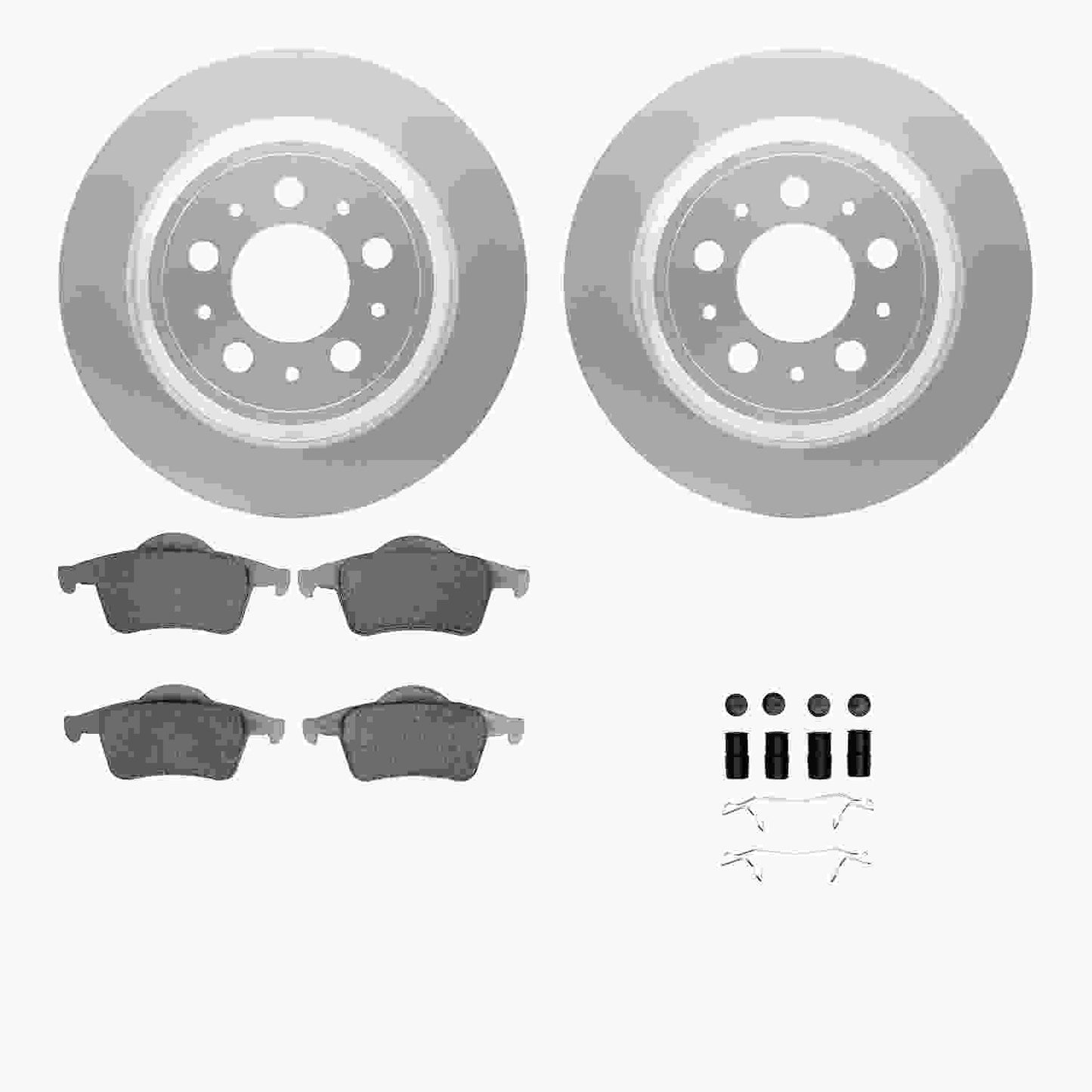 Dynamic Friction Company Disc Brake Kit 4612-27010