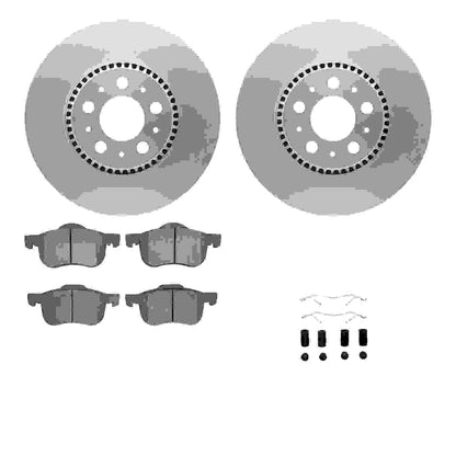 Dynamic Friction Company Disc Brake Kit 4612-27011