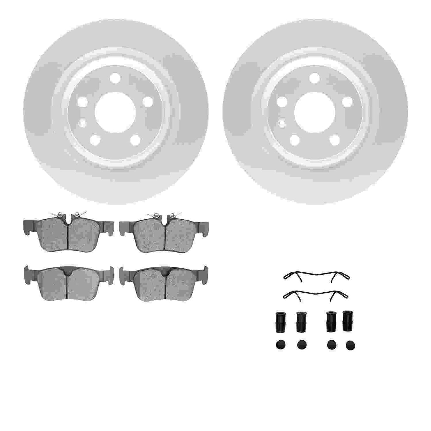 Dynamic Friction Company Disc Brake Kit 4612-27037