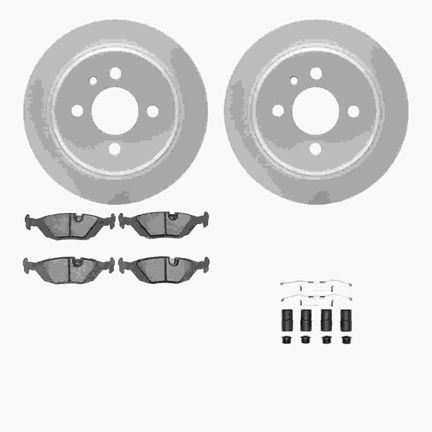 Dynamic Friction Company Disc Brake Kit 4612-31002