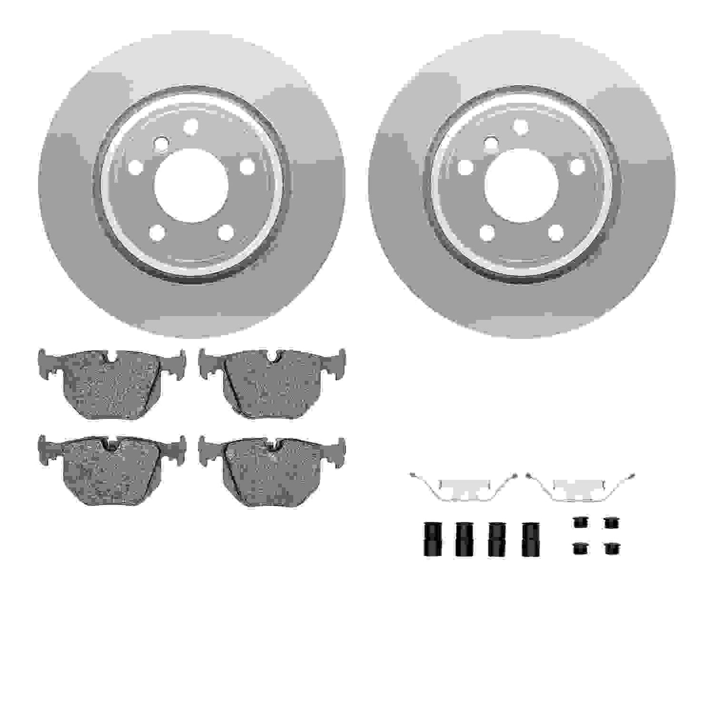 Dynamic Friction Company Disc Brake Kit 4612-31014