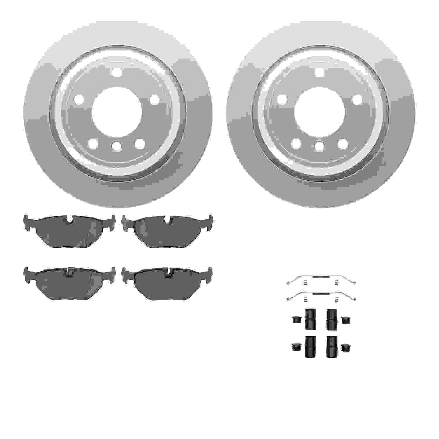 Dynamic Friction Company Disc Brake Kit 4612-31017