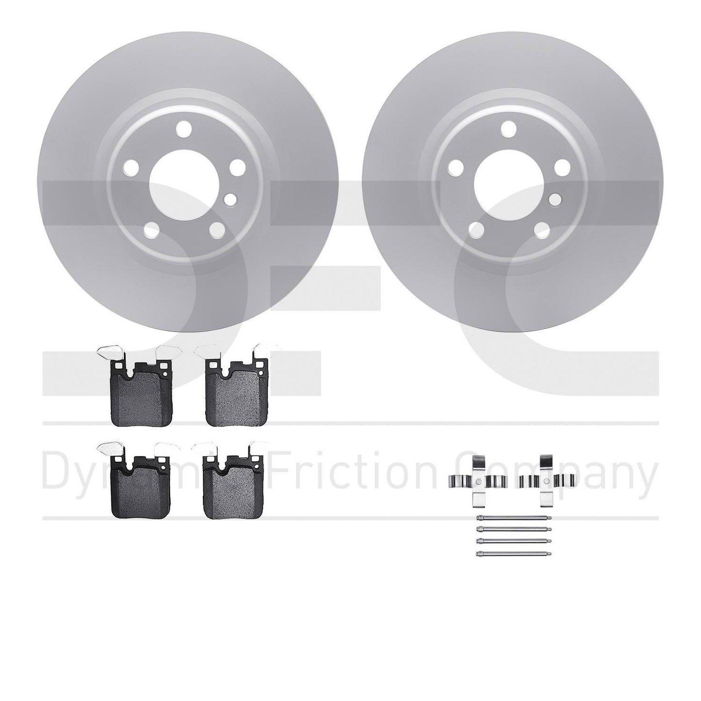 Dynamic Friction Company Disc Brake Kit 4612-31071