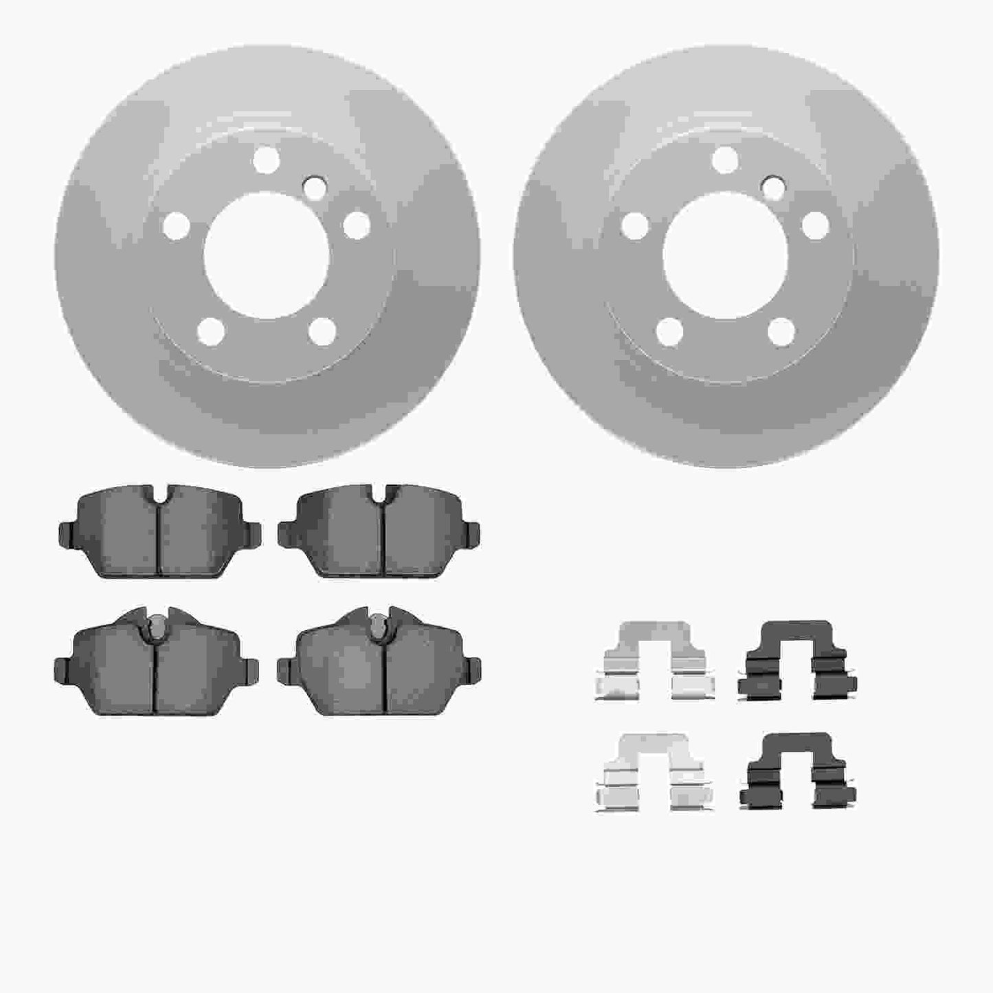 Dynamic Friction Company Disc Brake Kit 4612-32011