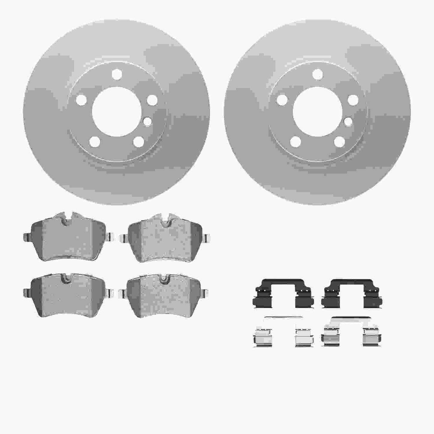 Dynamic Friction Company Disc Brake Kit 4612-32012