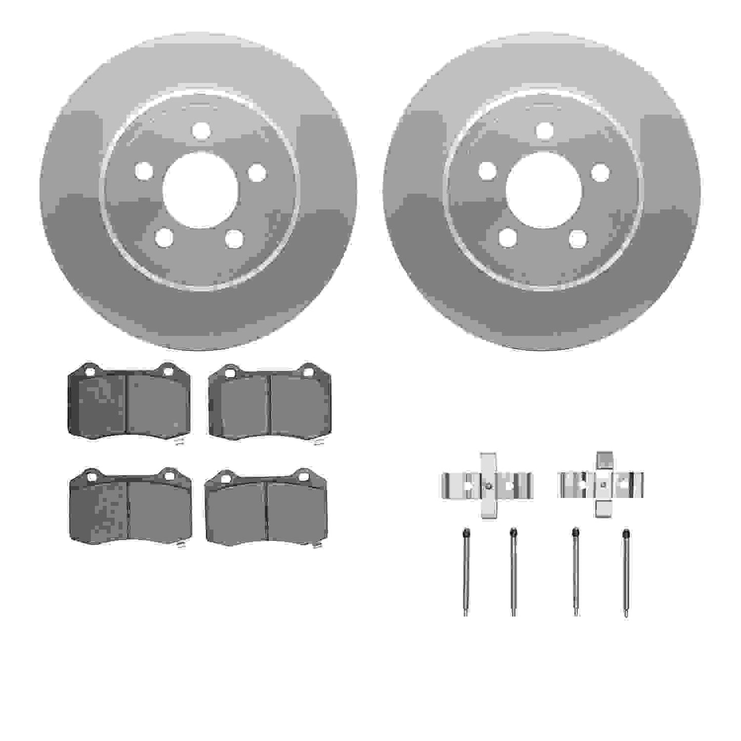 Dynamic Friction Company Disc Brake Kit 4612-39001