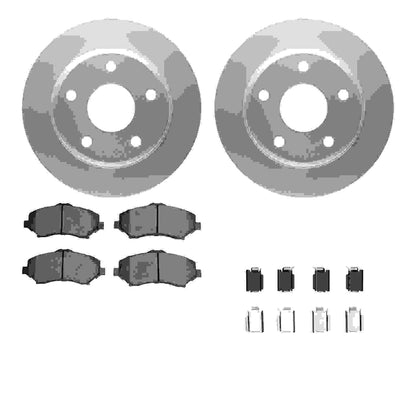 Dynamic Friction Company Disc Brake Kit 4612-40000