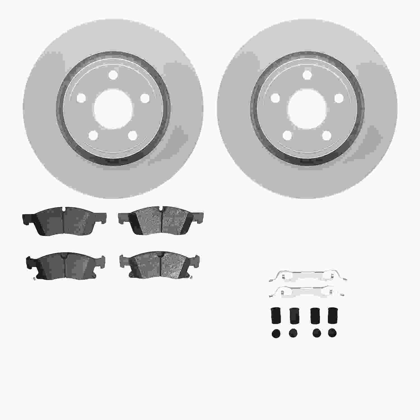 Dynamic Friction Company Disc Brake Kit 4612-42002