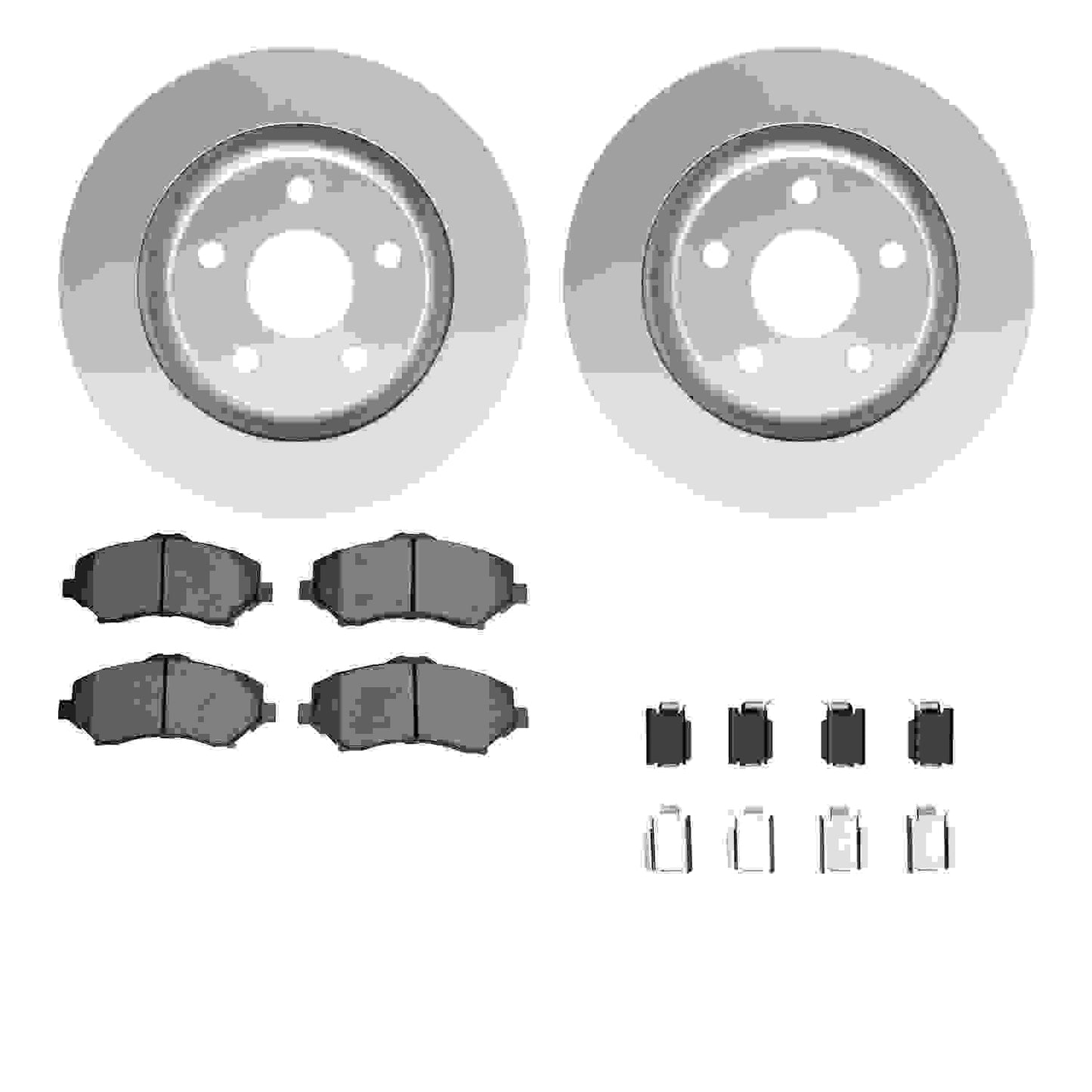 Dynamic Friction Company Disc Brake Kit 4612-42012