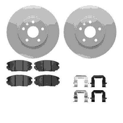 Dynamic Friction Company Disc Brake Kit 4612-45004