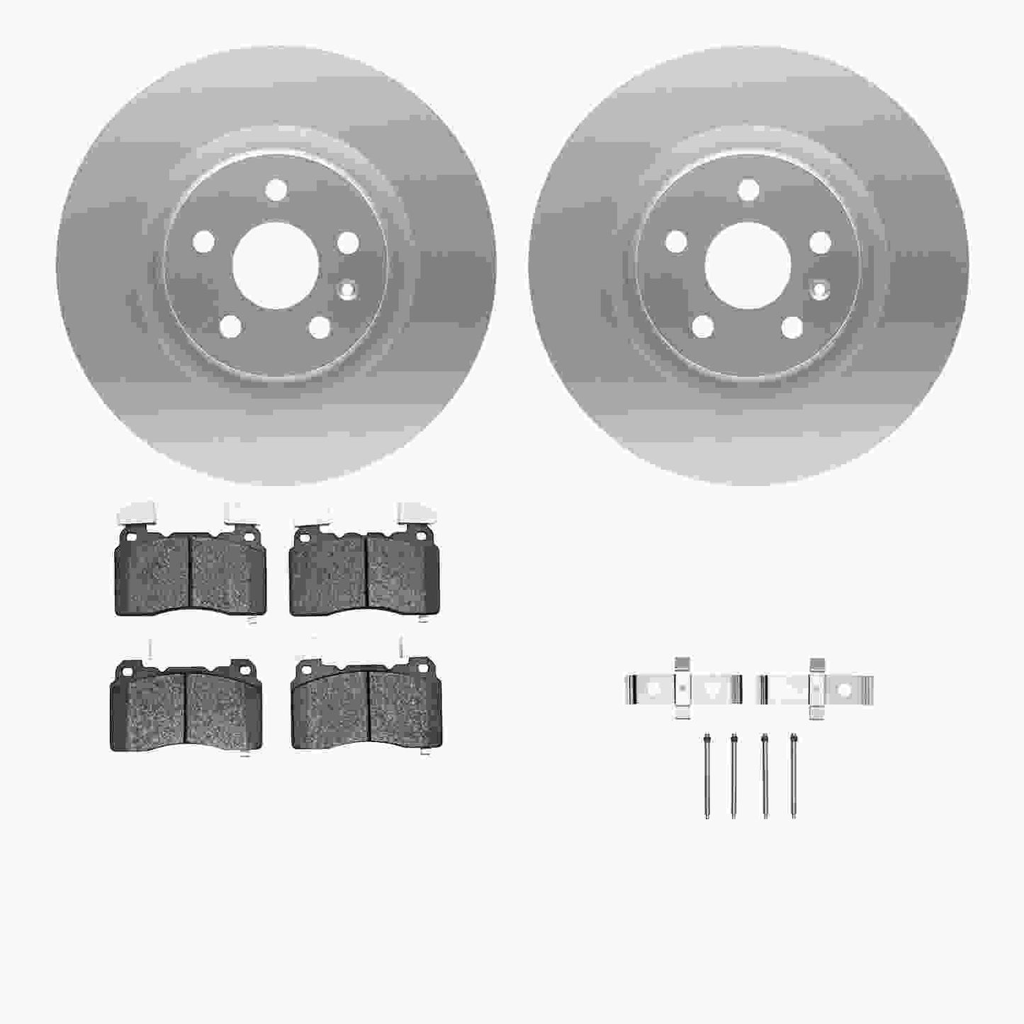 Dynamic Friction Company Disc Brake Kit 4612-45008