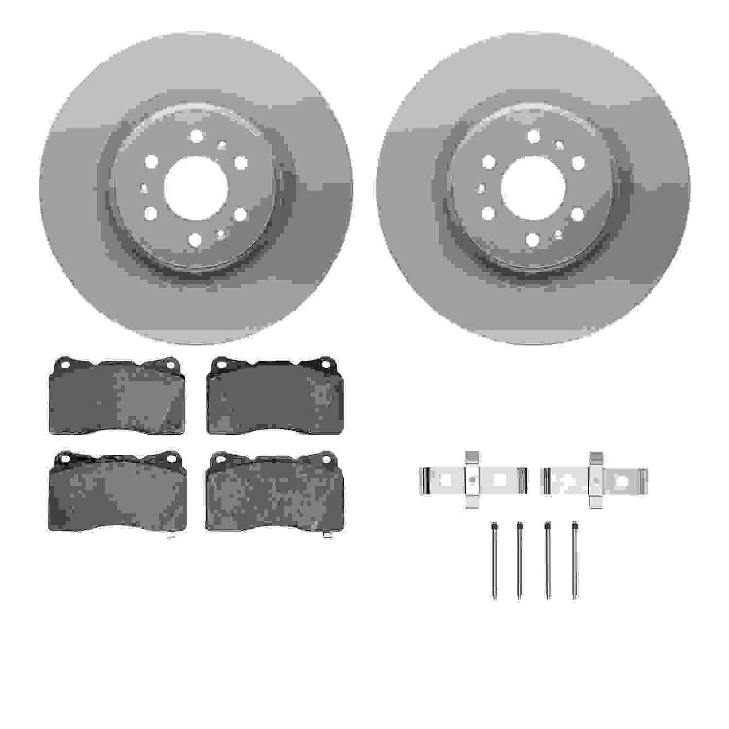 Dynamic Friction Company Disc Brake Kit 4612-46000