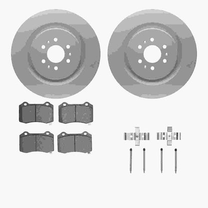 Dynamic Friction Company Disc Brake Kit 4612-46001