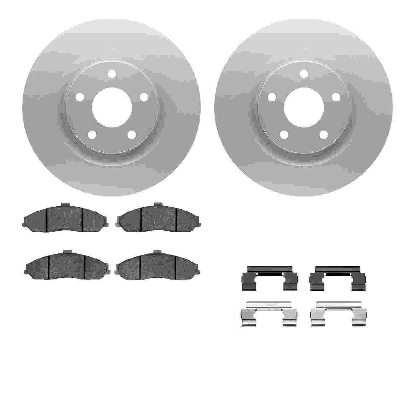 Dynamic Friction Company Disc Brake Kit 4612-46004