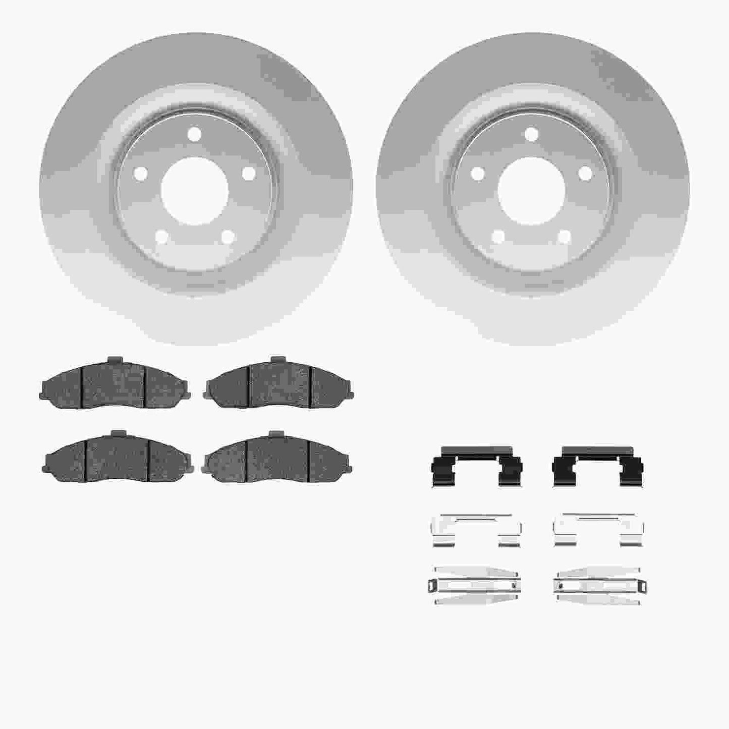 Dynamic Friction Company Disc Brake Kit 4612-46005