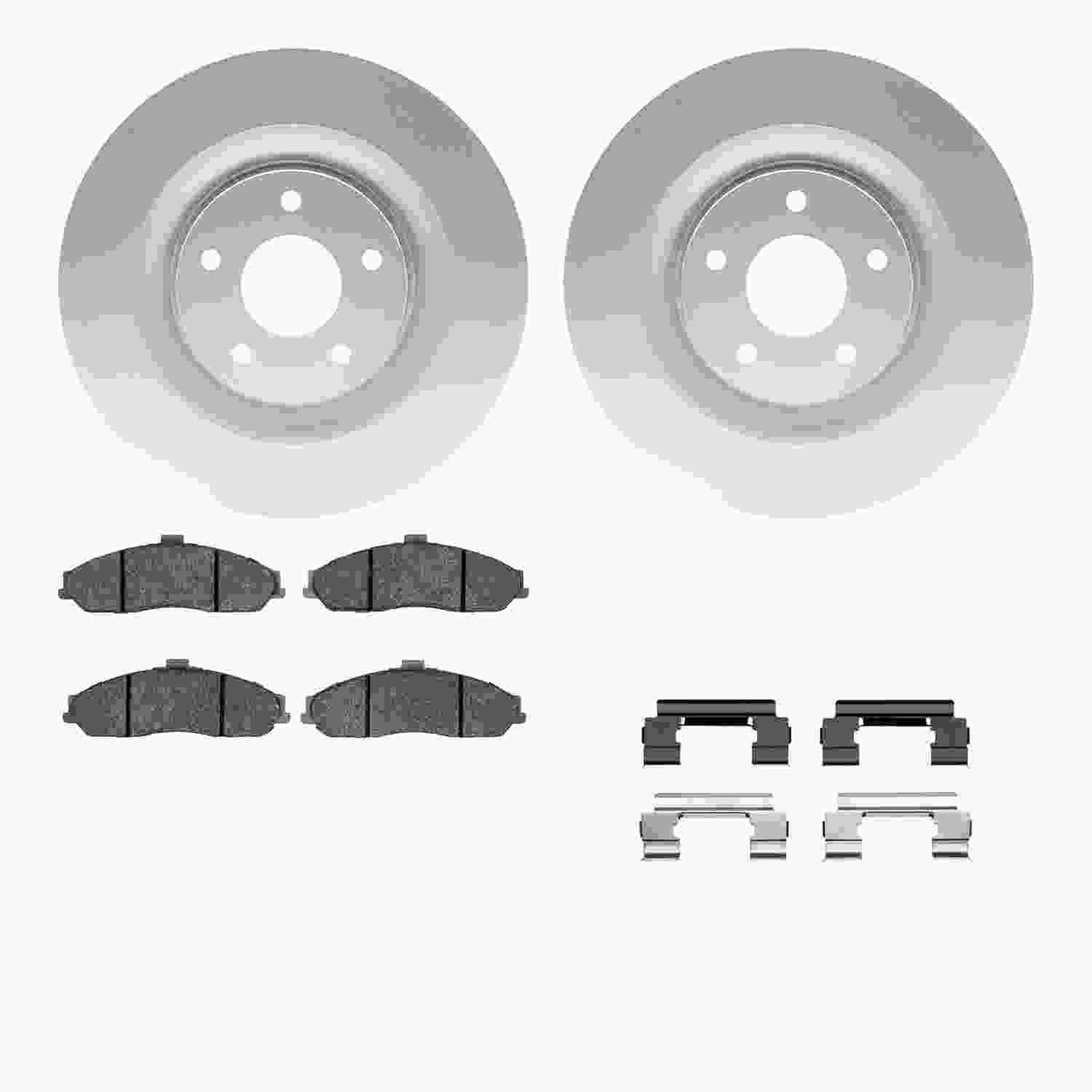 Dynamic Friction Company Disc Brake Kit 4612-46006