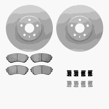 Dynamic Friction Company Disc Brake Kit 4612-46010