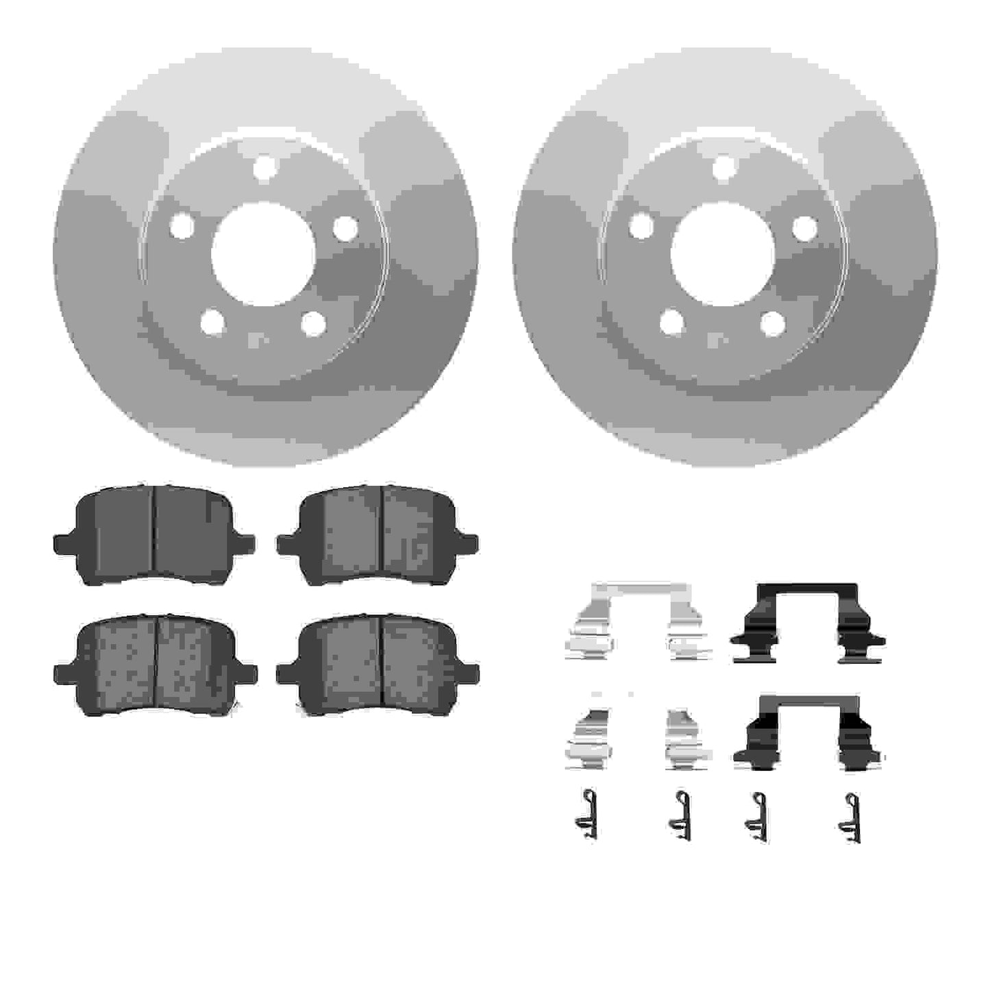Dynamic Friction Company Disc Brake Kit 4612-47004