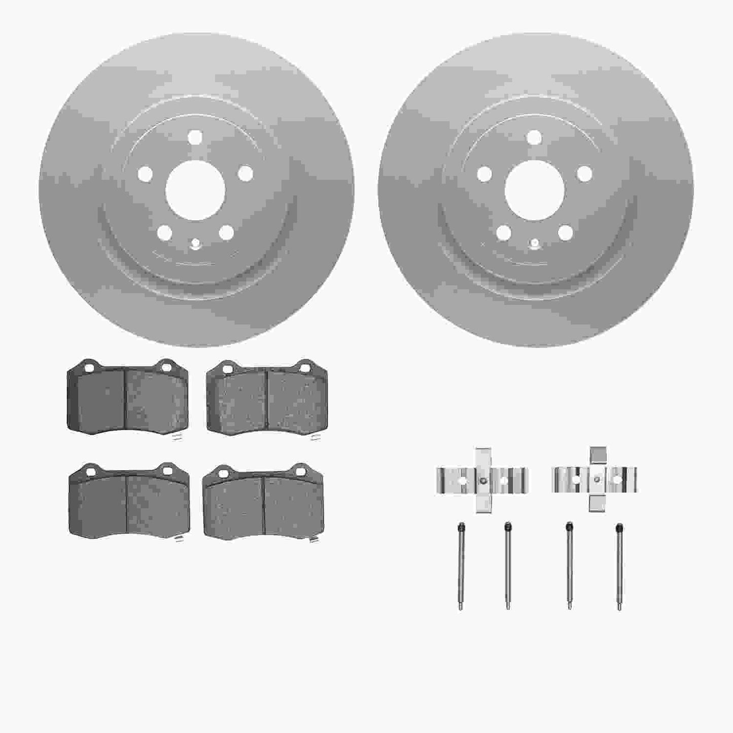 Dynamic Friction Company Disc Brake Kit 4612-47007