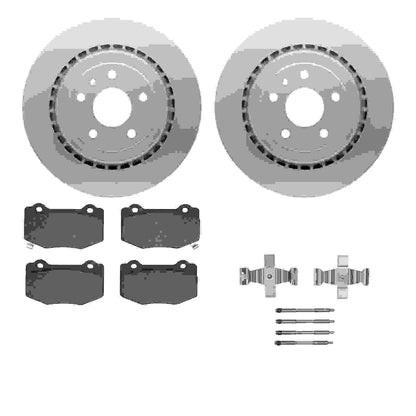 Dynamic Friction Company Disc Brake Kit 4612-47008