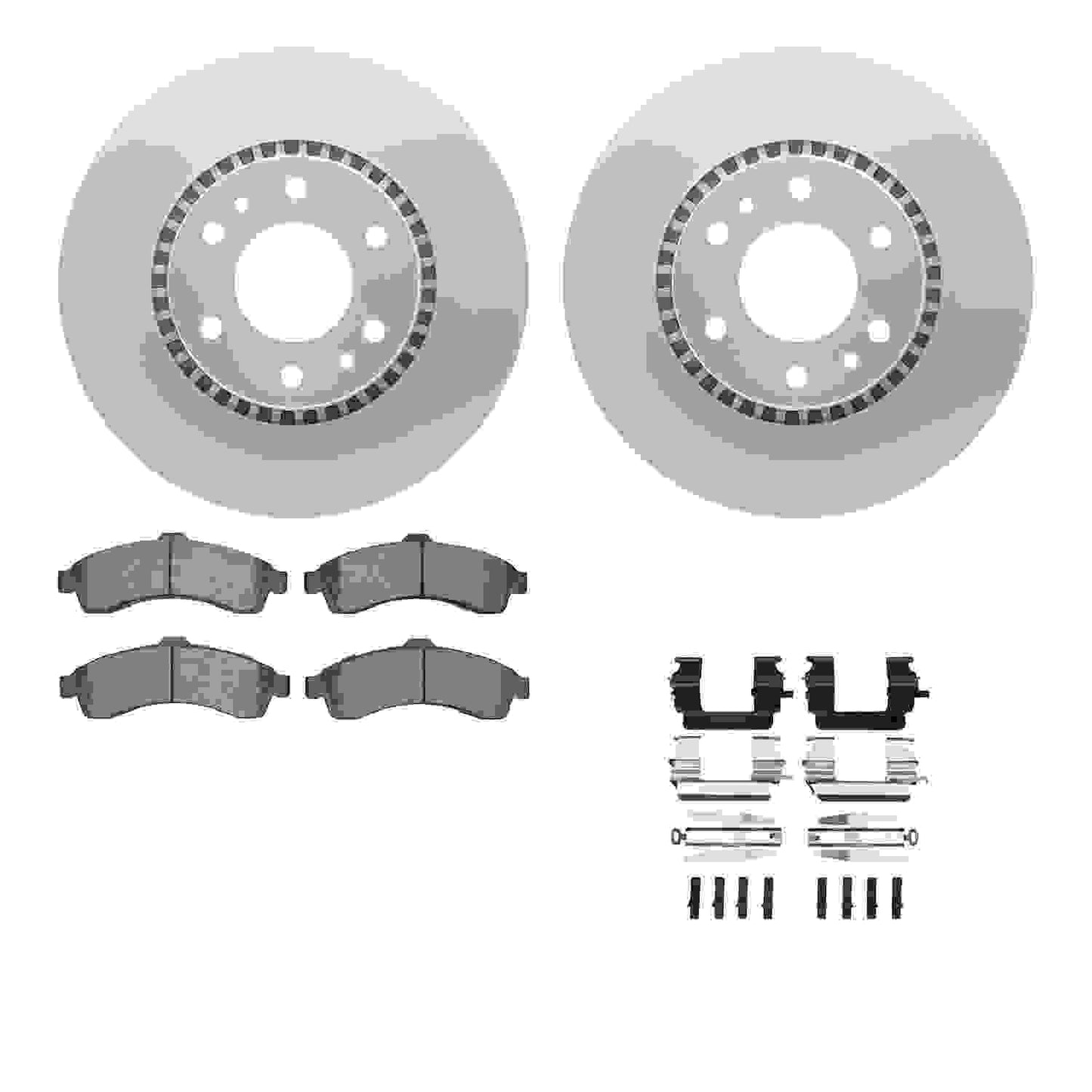 Dynamic Friction Company Disc Brake Kit 4612-48003