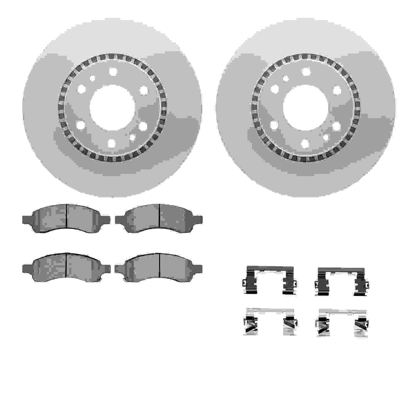 Dynamic Friction Company Disc Brake Kit 4612-48004