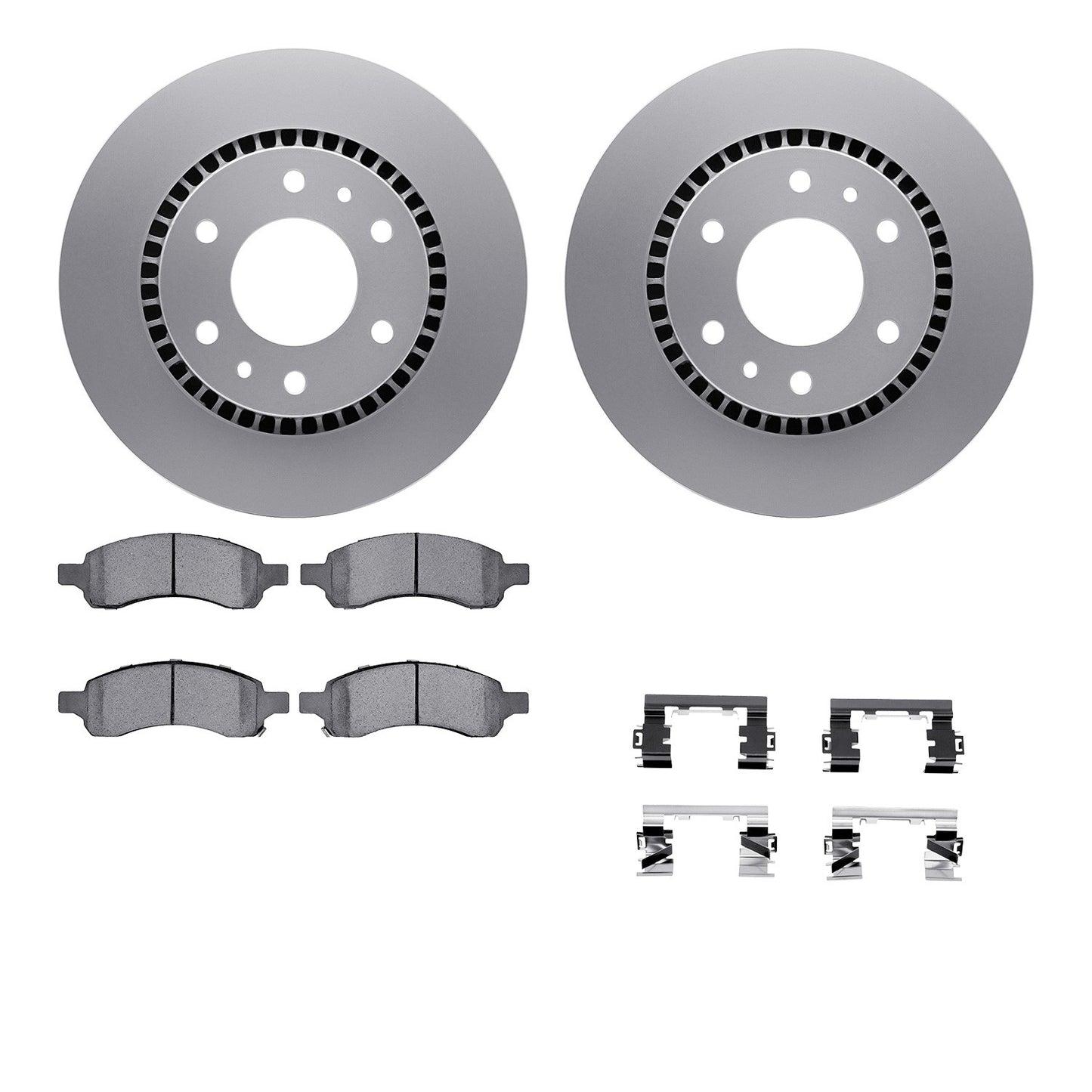 Dynamic Friction Company Disc Brake Kit 4612-48005