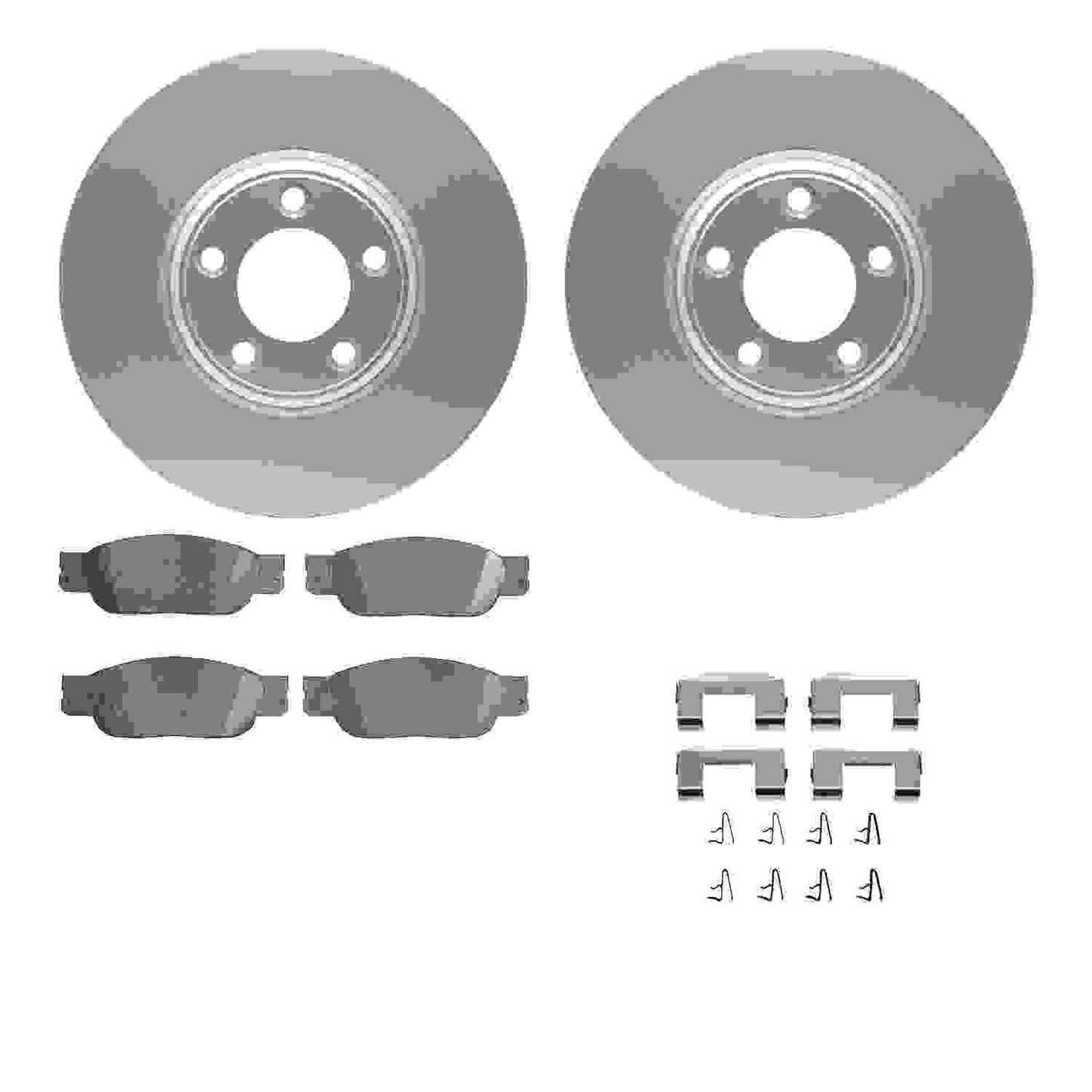 Dynamic Friction Company Disc Brake Kit 4612-54003