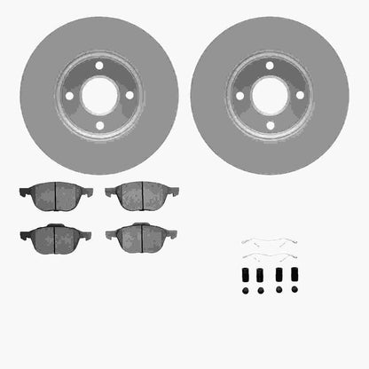 Dynamic Friction Company Disc Brake Kit 4612-54007