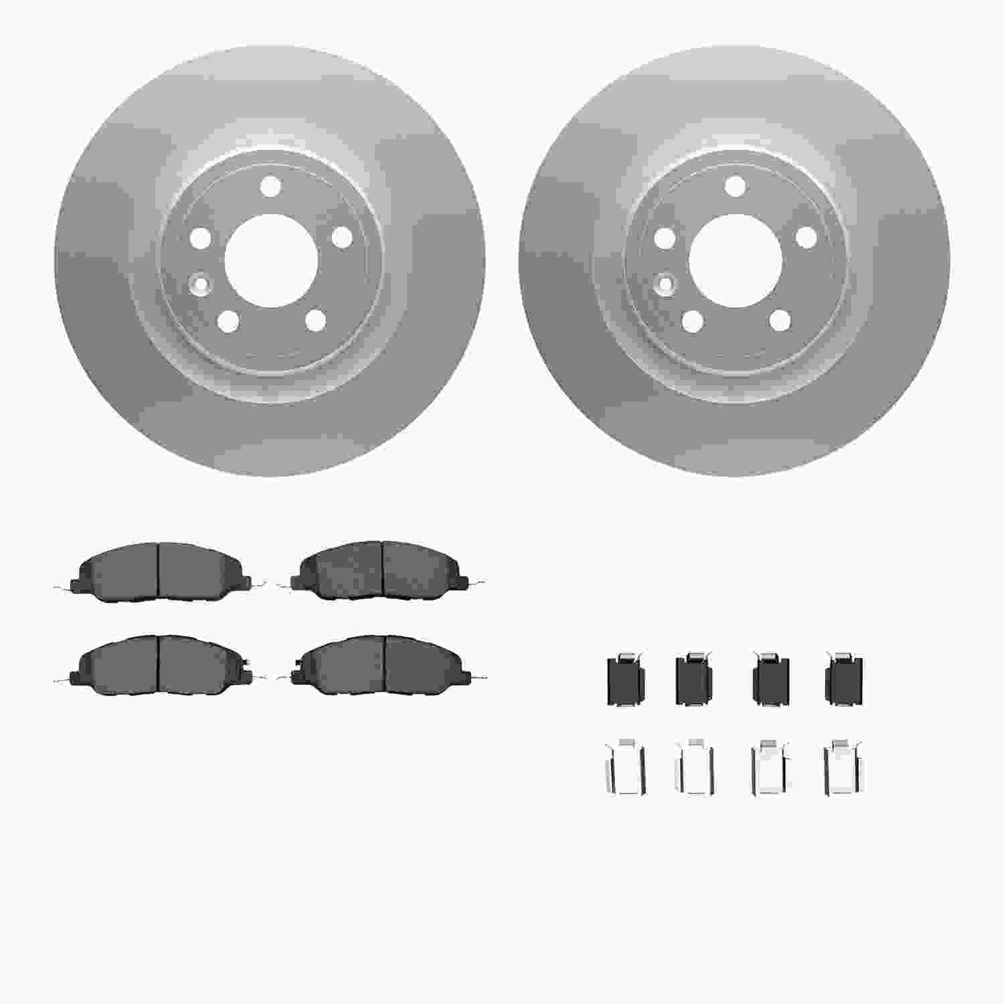 Dynamic Friction Company Disc Brake Kit 4612-54015