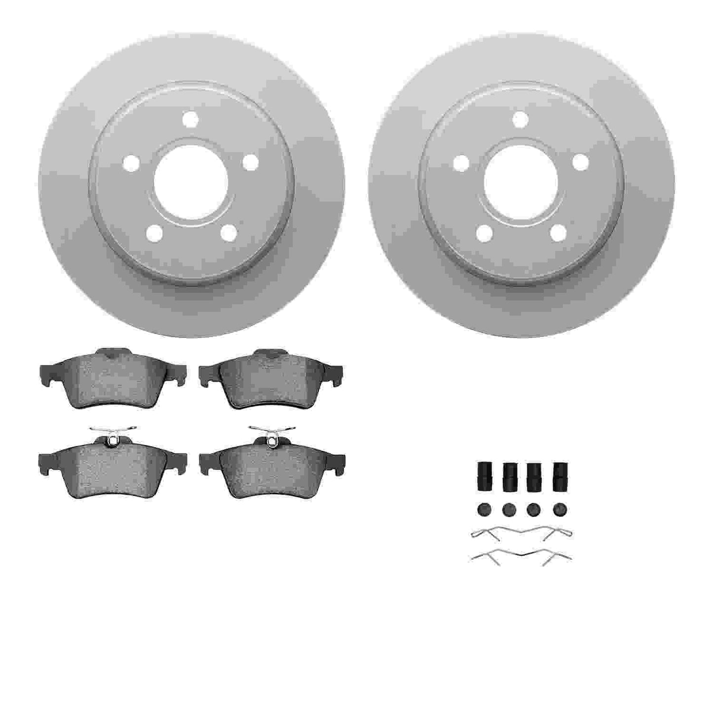 Dynamic Friction Company Disc Brake Kit 4612-54016