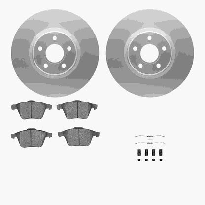 Dynamic Friction Company Disc Brake Kit 4612-54019