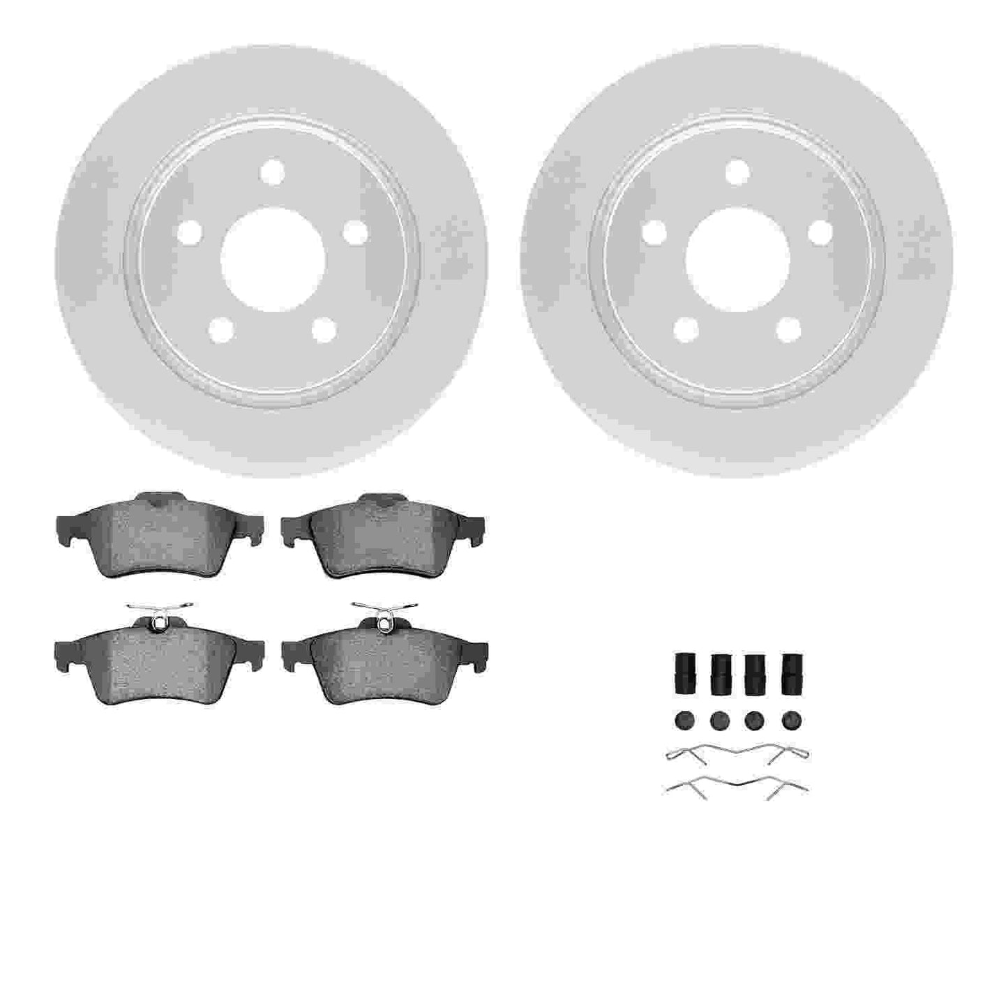 Dynamic Friction Company Disc Brake Kit 4612-54022