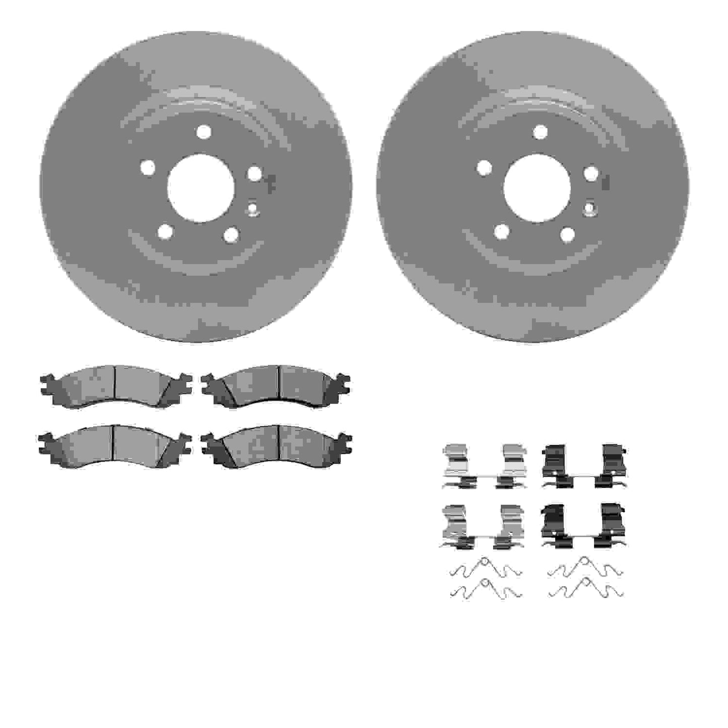 Dynamic Friction Company Disc Brake Kit 4612-54023