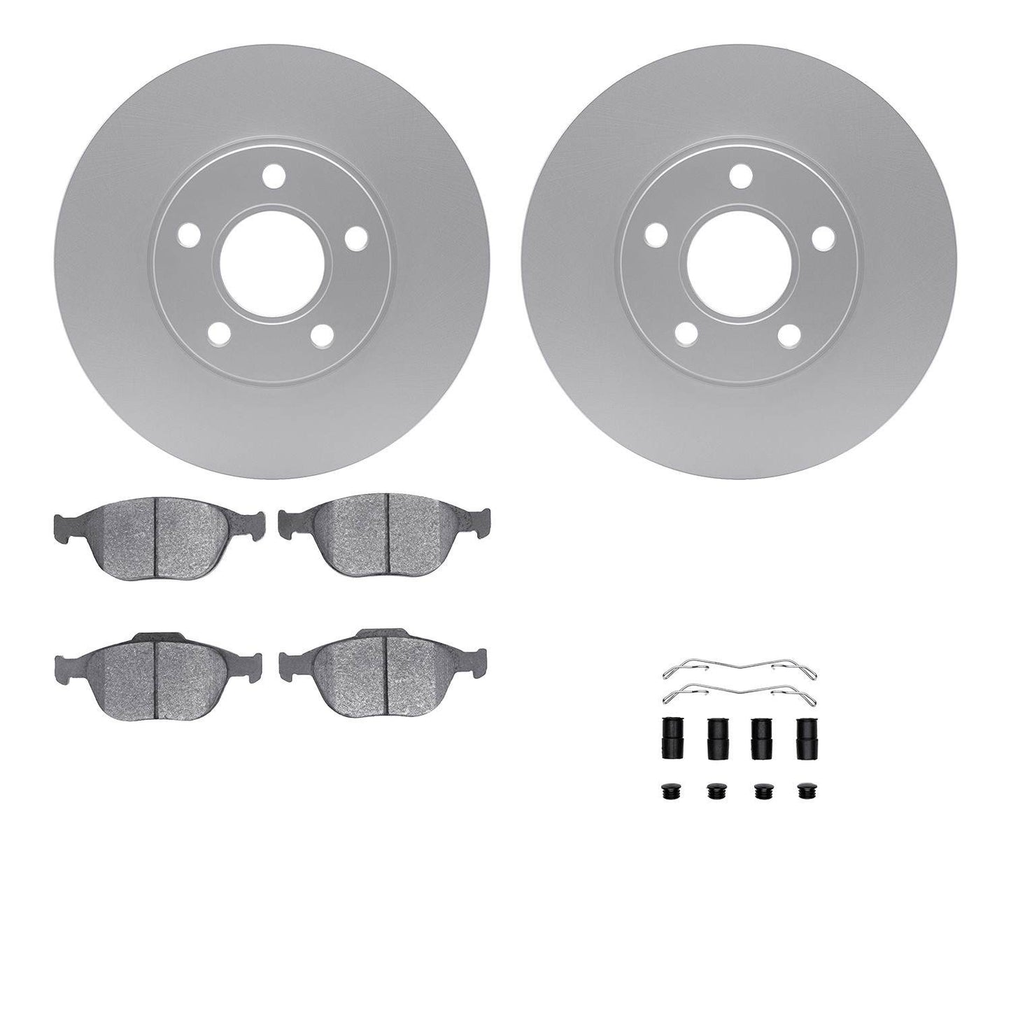 Dynamic Friction Company Disc Brake Kit 4612-54025