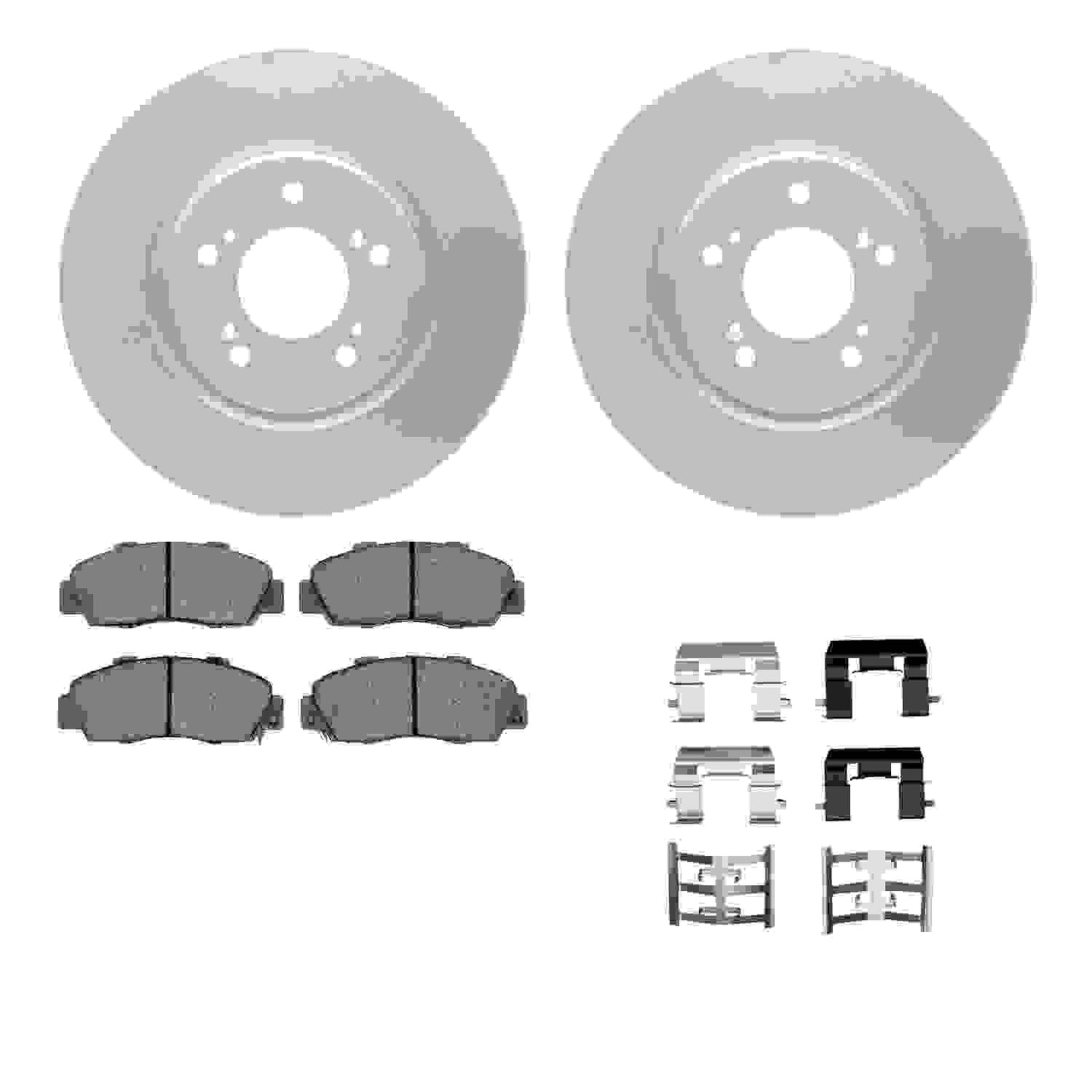 Dynamic Friction Company Disc Brake Kit 4612-58002