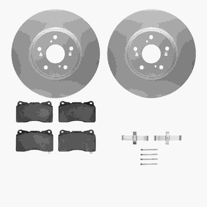 Dynamic Friction Company Disc Brake Kit 4612-58003