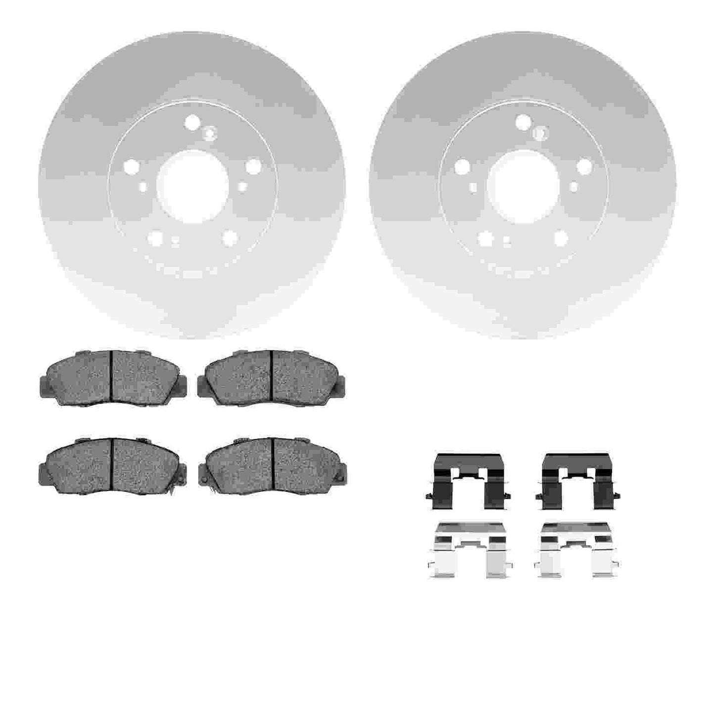 Dynamic Friction Company Disc Brake Kit 4612-59002