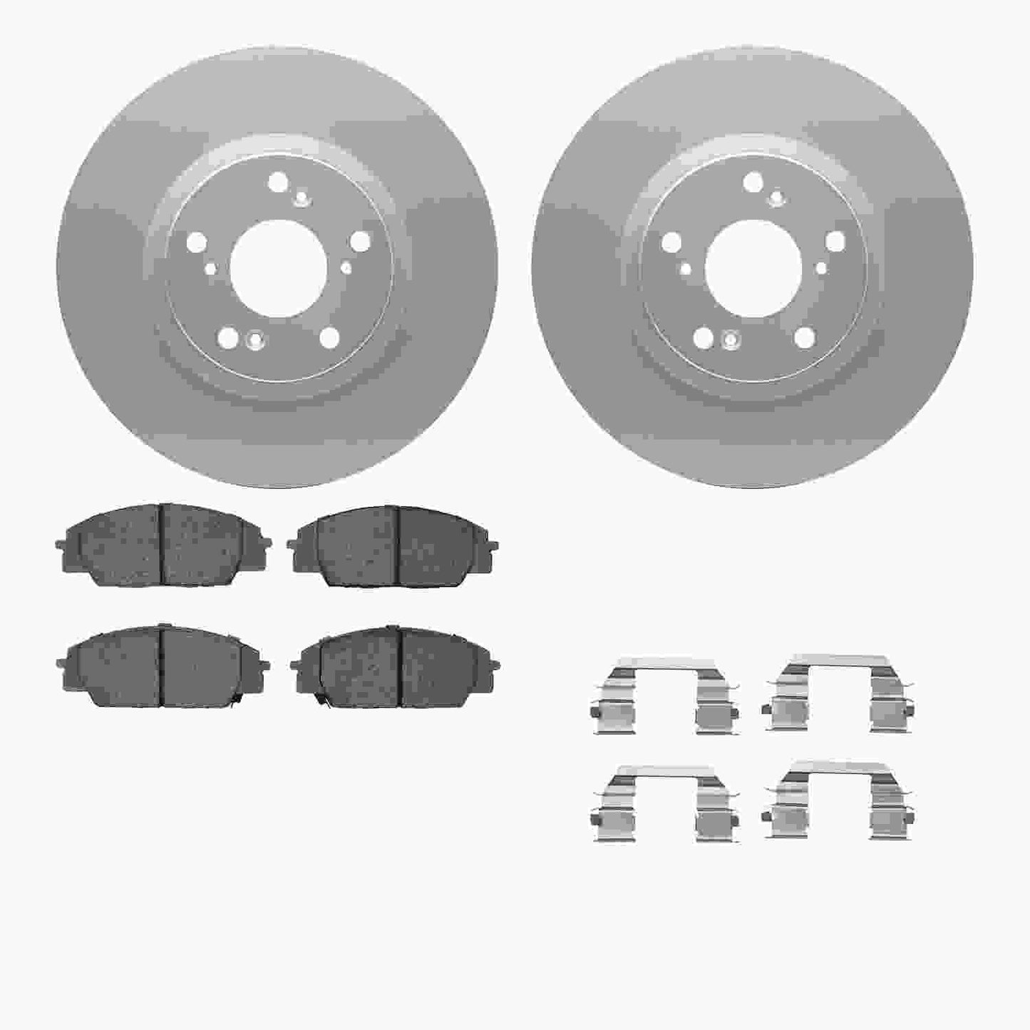 Dynamic Friction Company Disc Brake Kit 4612-59003