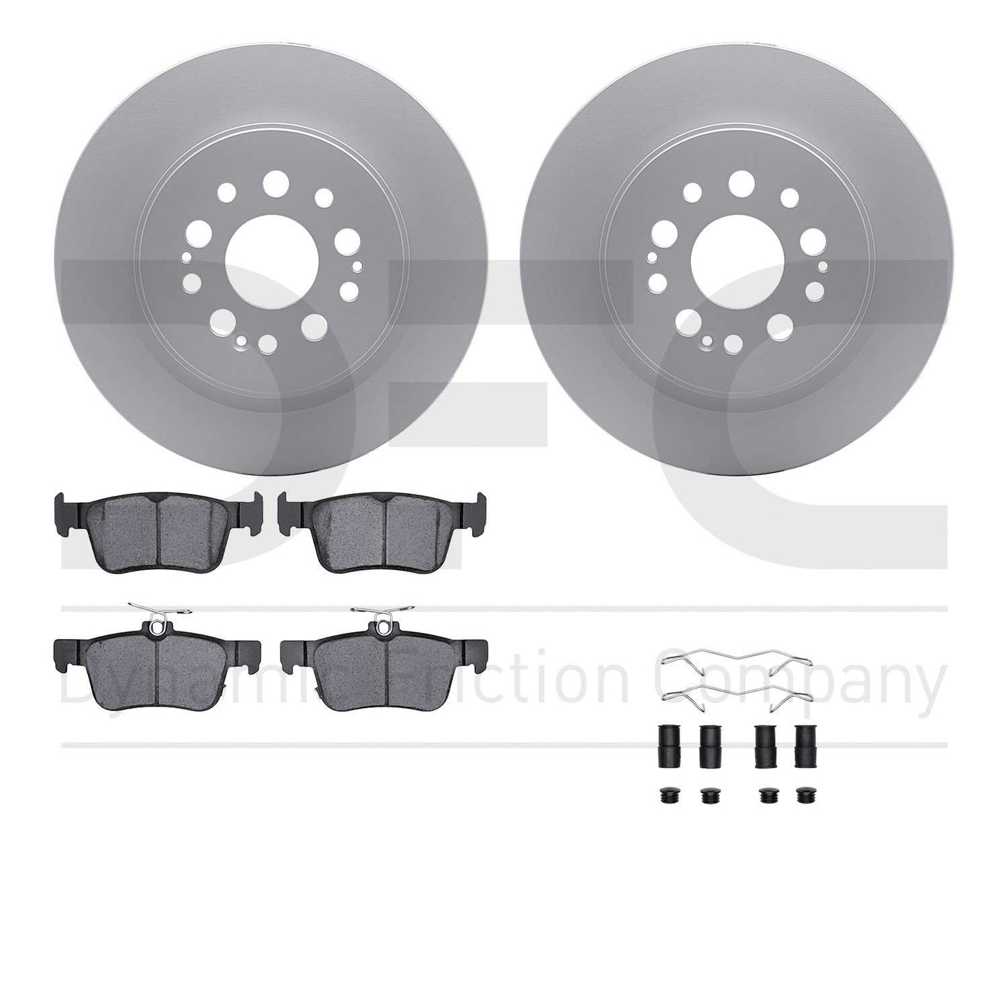 Dynamic Friction Company Disc Brake Kit 4612-59007