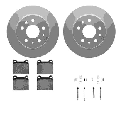 Dynamic Friction Company Disc Brake Kit 4612-63003
