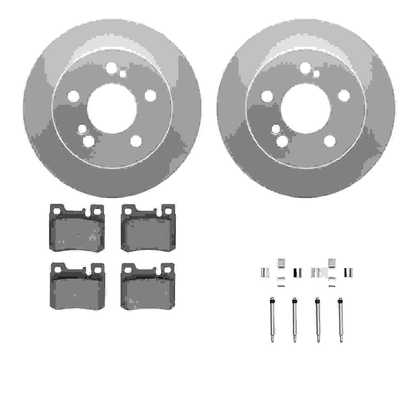 Dynamic Friction Company Disc Brake Kit 4612-63011