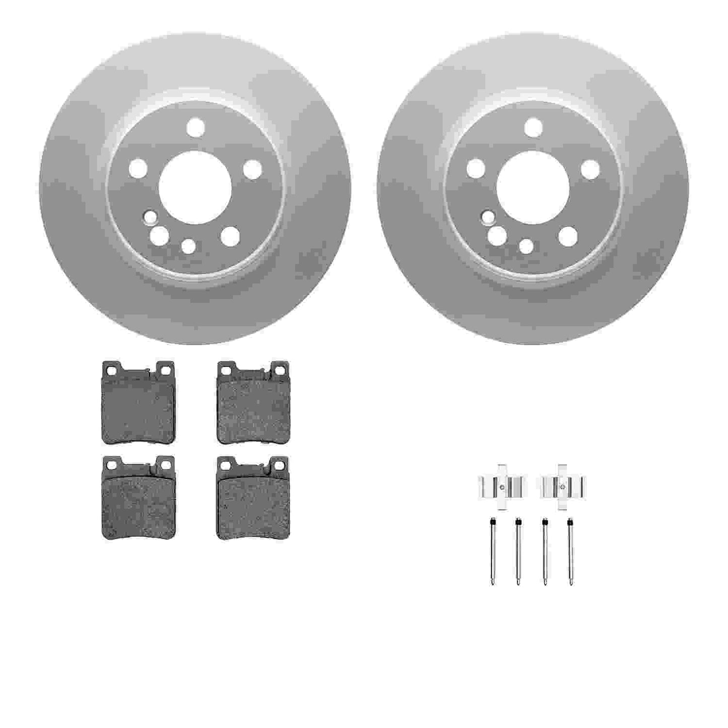 Dynamic Friction Company Disc Brake Kit 4612-63017