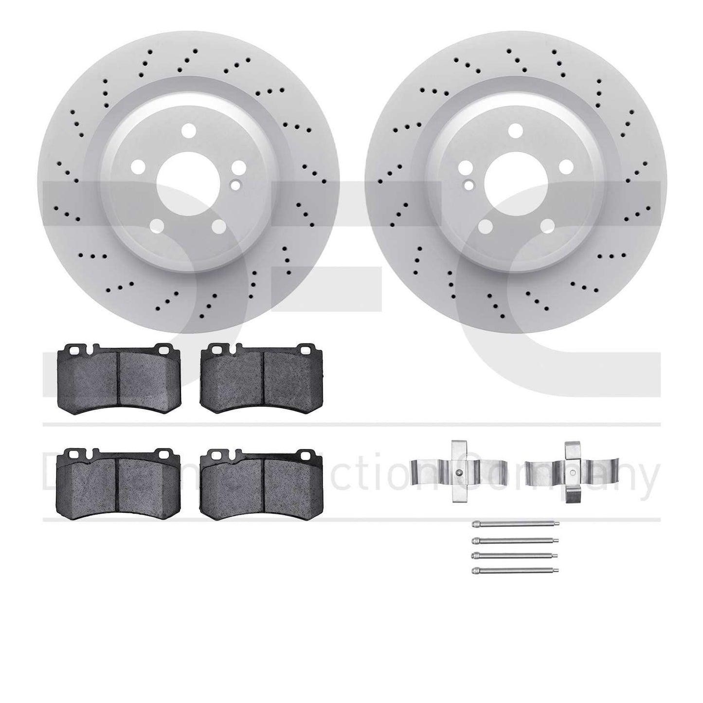 Dynamic Friction Company Disc Brake Kit 4612-63043
