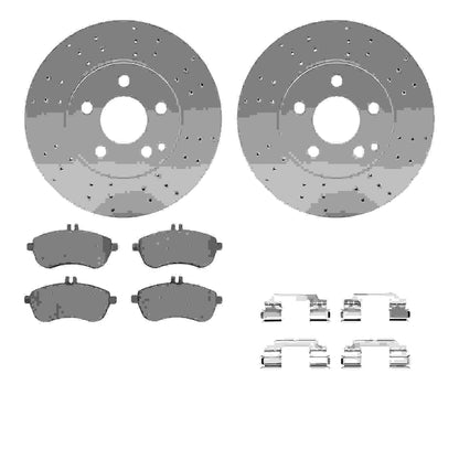 Dynamic Friction Company Disc Brake Kit 4612-63051