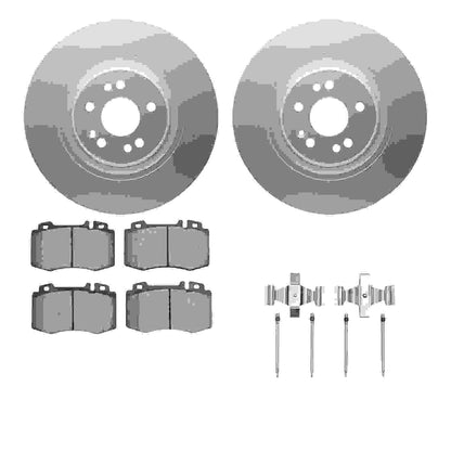 Dynamic Friction Company Disc Brake Kit 4612-63066