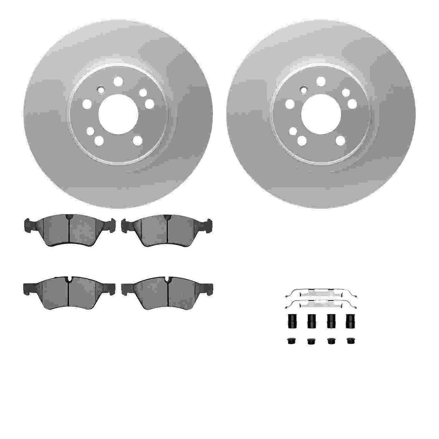 Dynamic Friction Company Disc Brake Kit 4612-63072