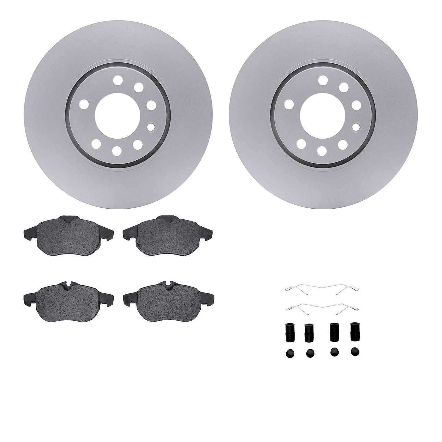 Dynamic Friction Company Disc Brake Kit 4612-65008
