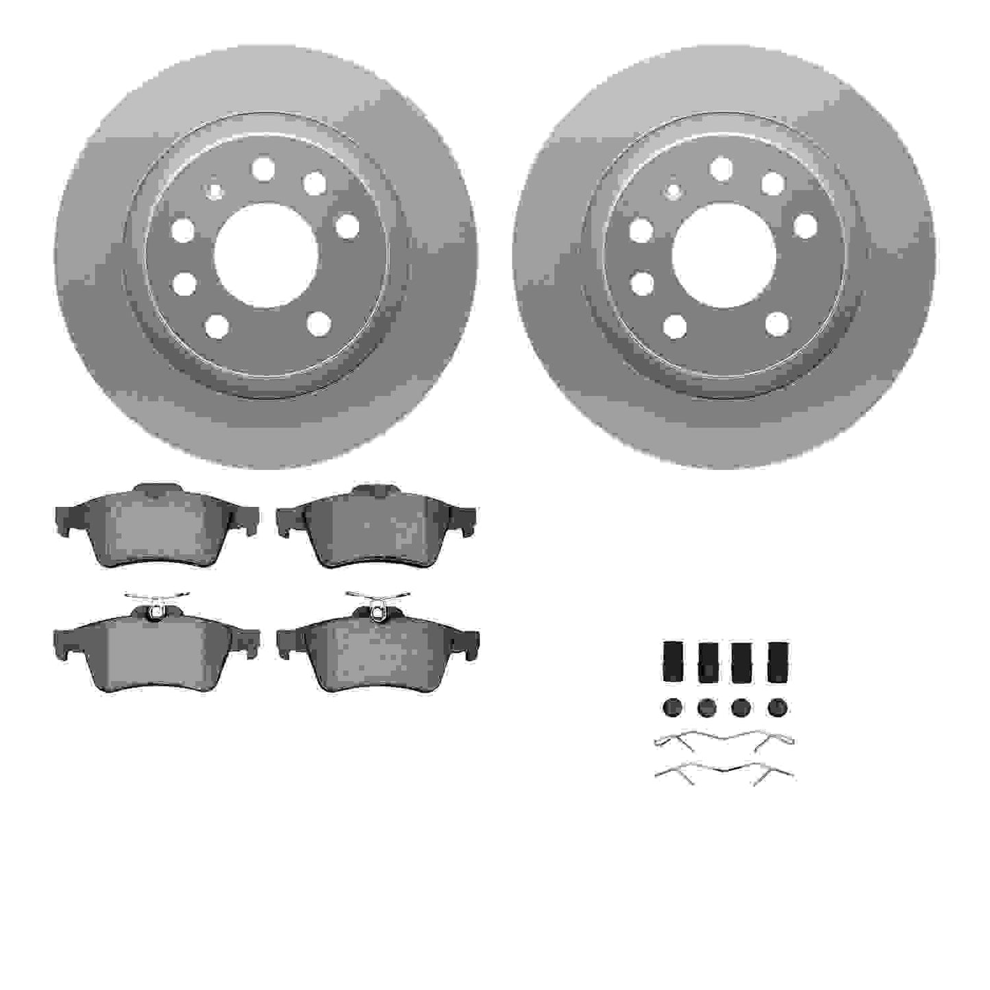 Dynamic Friction Company Disc Brake Kit 4612-65009
